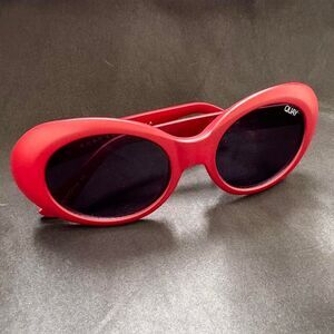 Quay Australia Women's Red Sunglasses